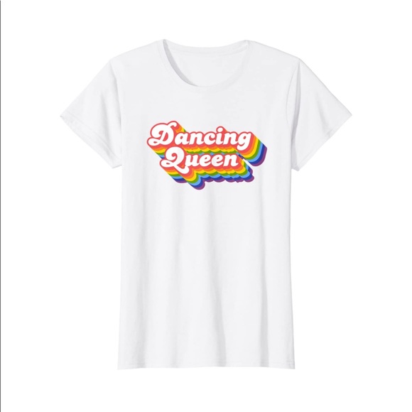 Dancing Queen Womens T-Shirt, brand new never worn! - Picture 1 of 5